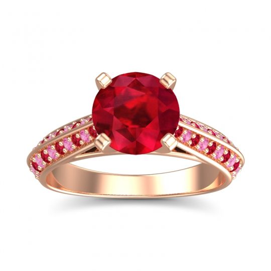 Cathedral Pave Zekhara Ring