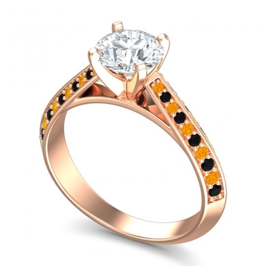 Cathedral Pave Zekhara Ring