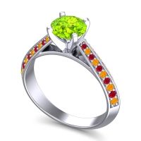 Cathedral Pave Zekhara Ring