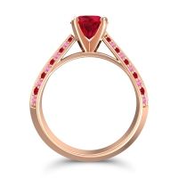 Cathedral Pave Zekhara Ring