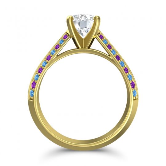 Cathedral Pave Zekhara Ring