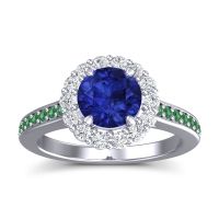 Halo Pave Vikasin Ring
