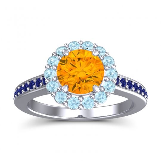 Halo Pave Vikasin Ring