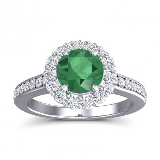 Halo Pave Vikasin Ring