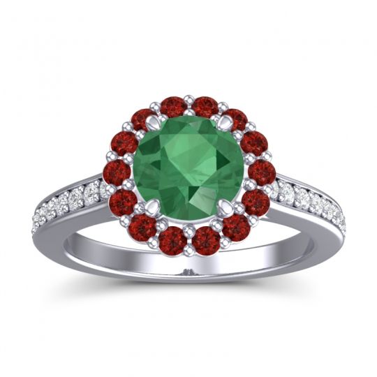 Halo Pave Vikasin Ring