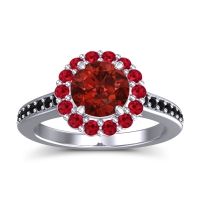 Halo Pave Vikasin Ring