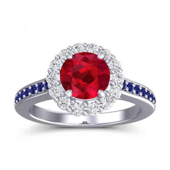 Halo Pave Vikasin Ring