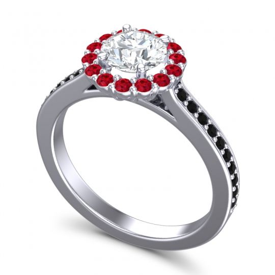 Halo Pave Vikasin Ring