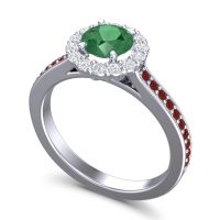 Halo Pave Vikasin Ring