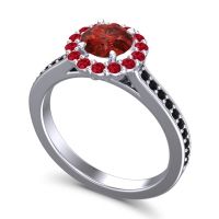 Halo Pave Vikasin Ring