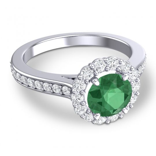 Halo Pave Vikasin Ring