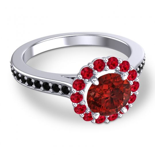 Halo Pave Vikasin Ring