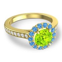 Halo Pave Vikasin Ring