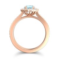 Halo Pave Vikasin Ring