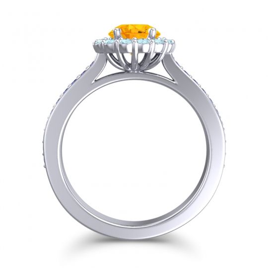 Halo Pave Vikasin Ring