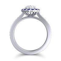 Halo Pave Vikasin Ring