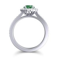 Halo Pave Vikasin Ring