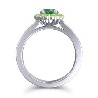 Halo Pave Vikasin Ring