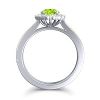 Halo Pave Vikasin Ring