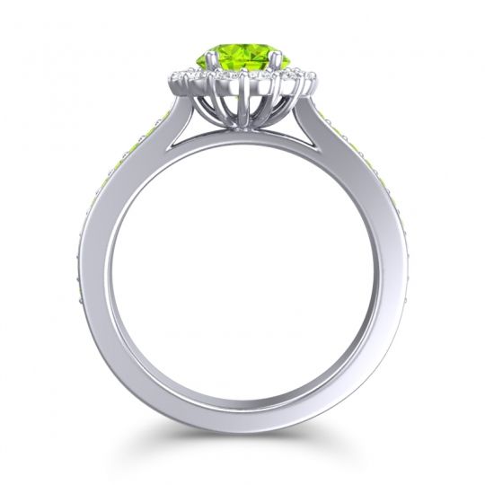 Halo Pave Vikasin Ring