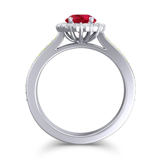 Halo Pave Vikasin Ring