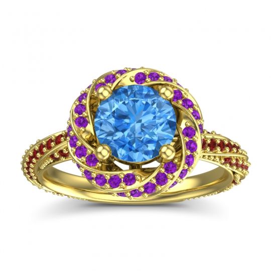 Halo Pave Malya Ring