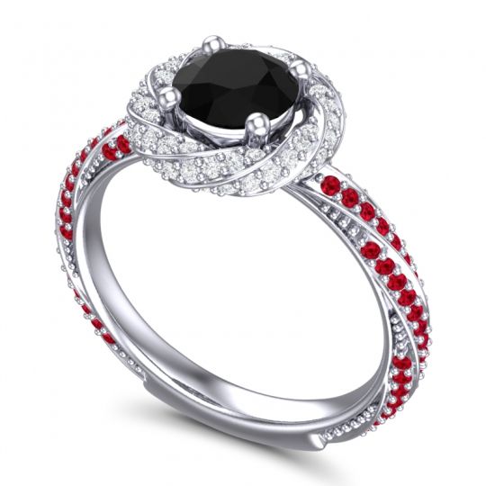 Halo Pave Malya Ring