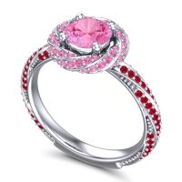 Halo Pave Malya Ring
