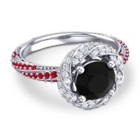 Halo Pave Malya Ring