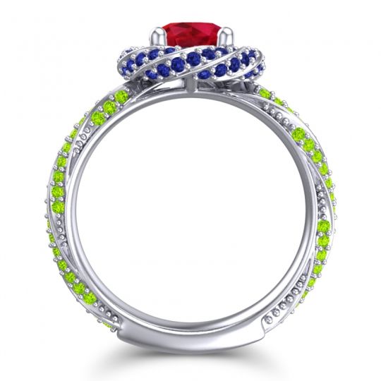 Halo Pave Malya Ring