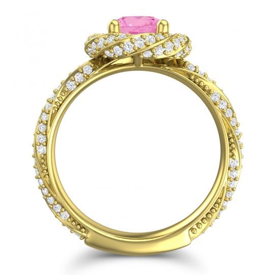 Halo Pave Malya Ring