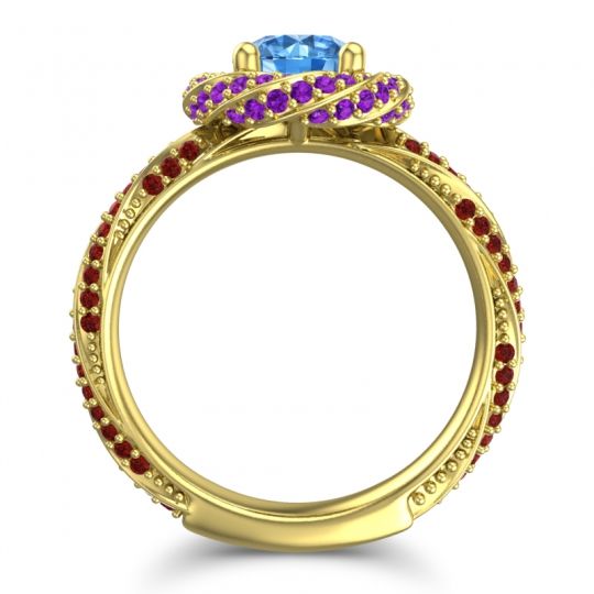 Halo Pave Malya Ring