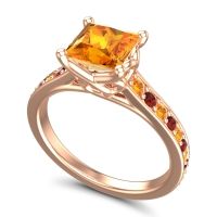 Cathedral Princess Pave Jala Ring