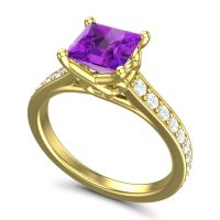 Cathedral Princess Pave Jala Ring