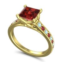 Cathedral Princess Pave Jala Ring