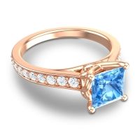 Cathedral Princess Pave Jala Ring