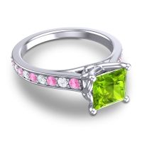 Cathedral Princess Pave Jala Ring