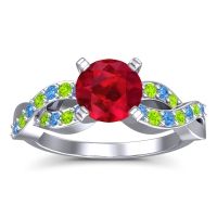 Modern Pave Kamini Ring