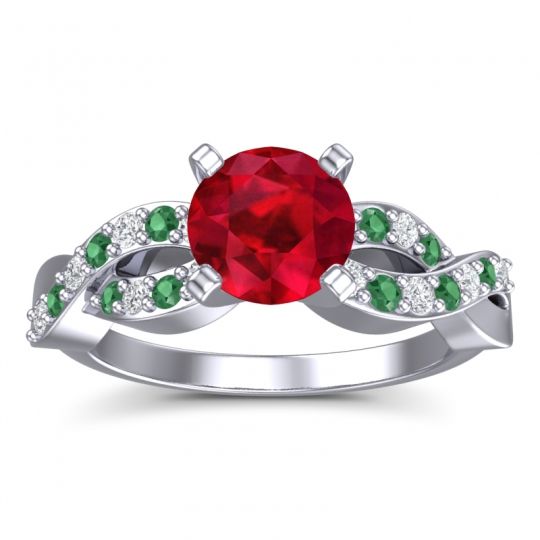 Modern Pave Kamini Ring