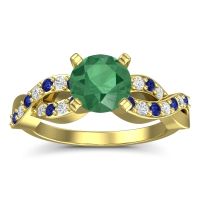 Modern Pave Kamini Ring