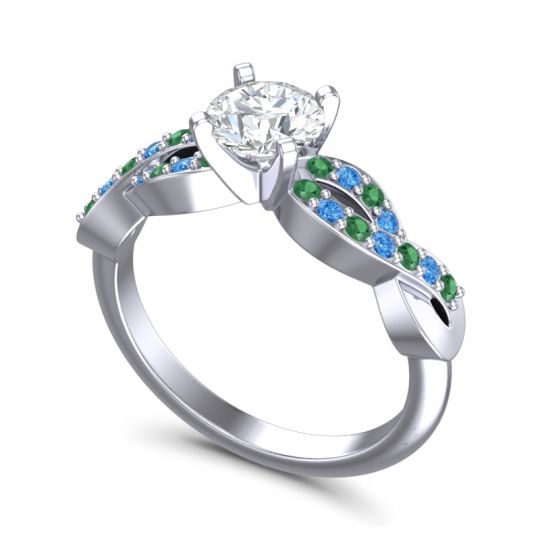 Modern Pave Kamini Ring