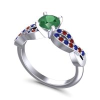 Modern Pave Kamini Ring