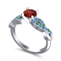 Modern Pave Kamini Ring