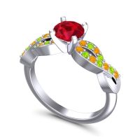 Modern Pave Kamini Ring