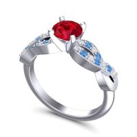 Modern Pave Kamini Ring