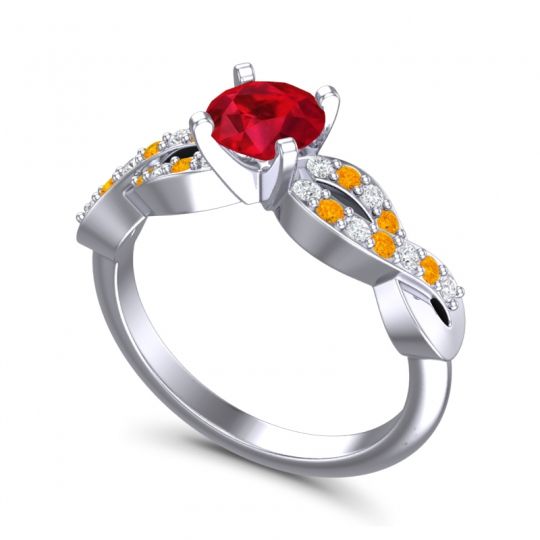 Modern Pave Kamini Ring