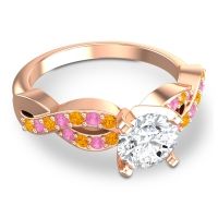Modern Pave Kamini Ring