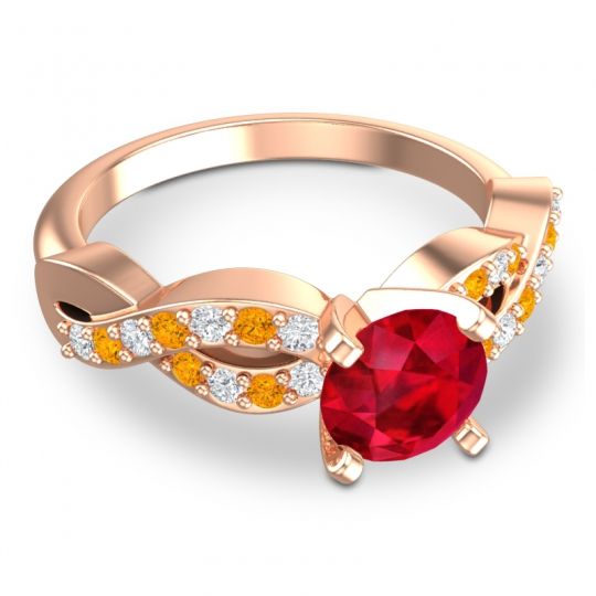 Modern Pave Kamini Ring