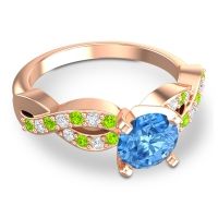 Modern Pave Kamini Ring