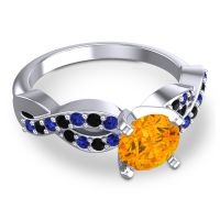 Modern Pave Kamini Ring